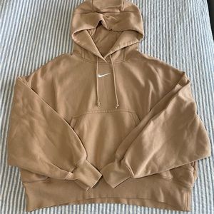 Nike Women’s Phoenix Fleece Hoodie / Size Small / Taupe color